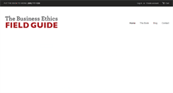 Desktop Screenshot of ethicsfieldguide.com