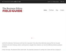 Tablet Screenshot of ethicsfieldguide.com